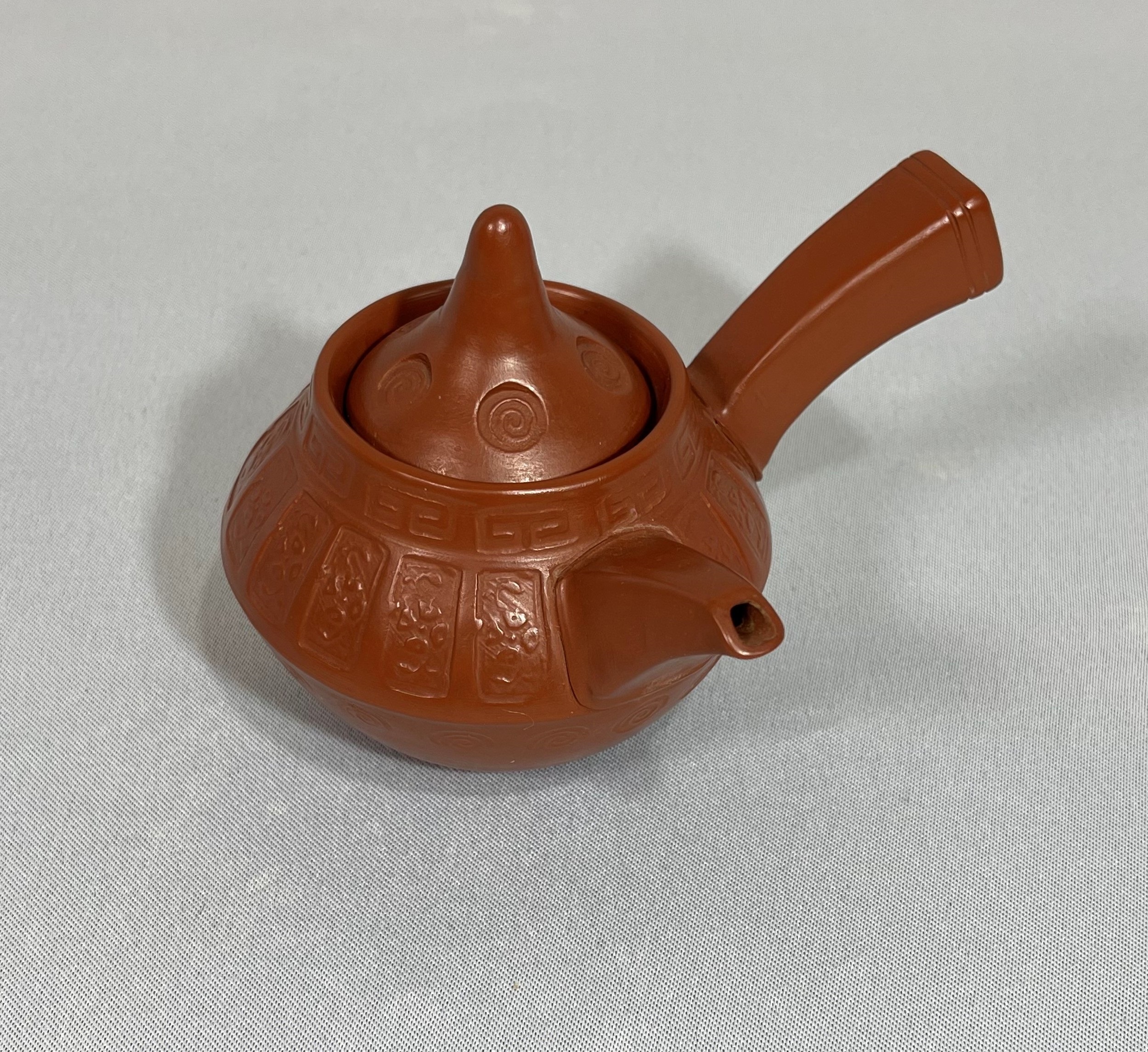 杉江木仙作　常滑急須 小型 朱泥　宝瓶　茶注B 杉江木仙作 常滑急須 小型 朱泥 宝瓶 茶注B 杉江木仙作 常滑急須 小型