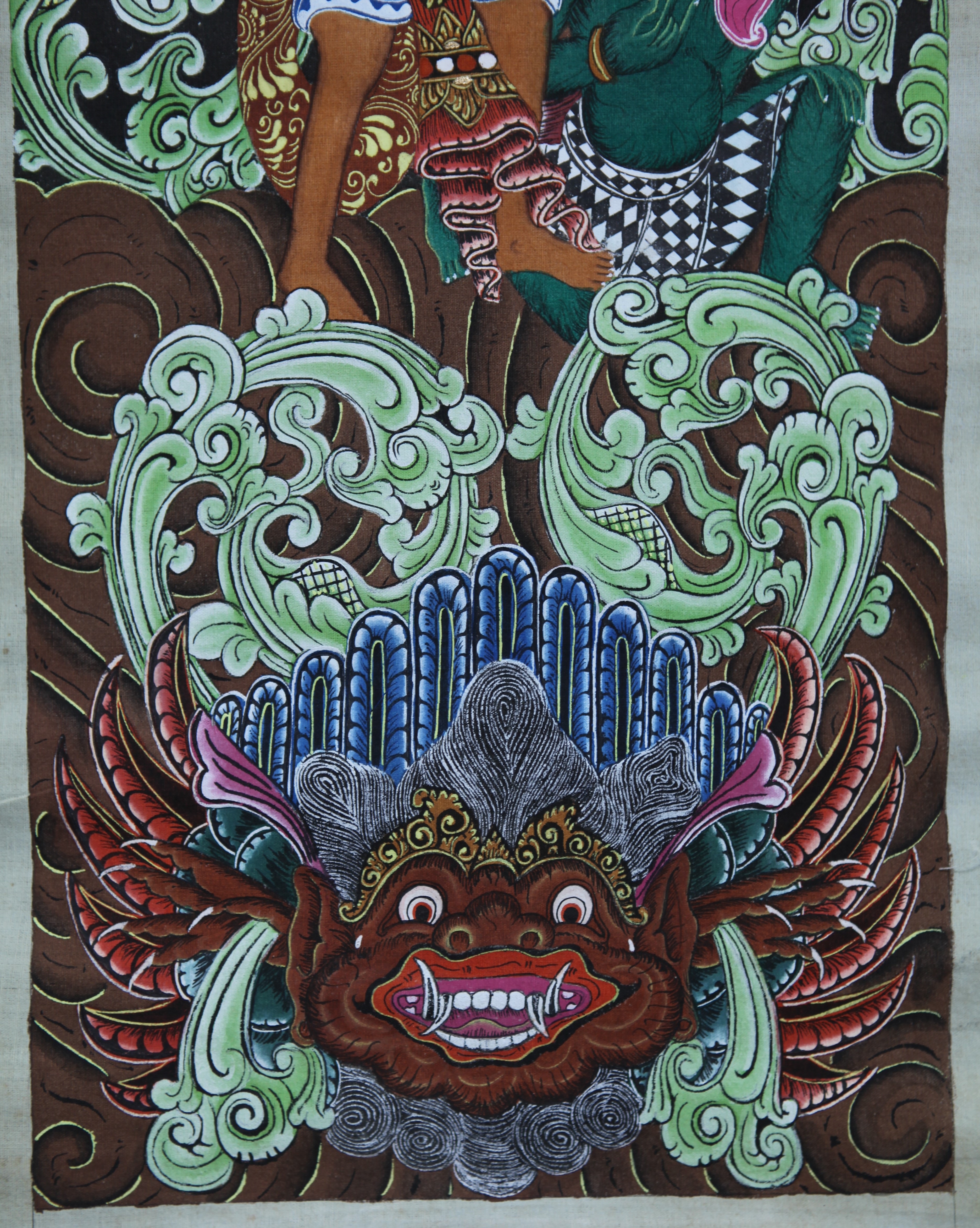 赤字超特価，新作登場】 【蔵出】仏像画 仏画◎肉筆絹本 未表装◎作者