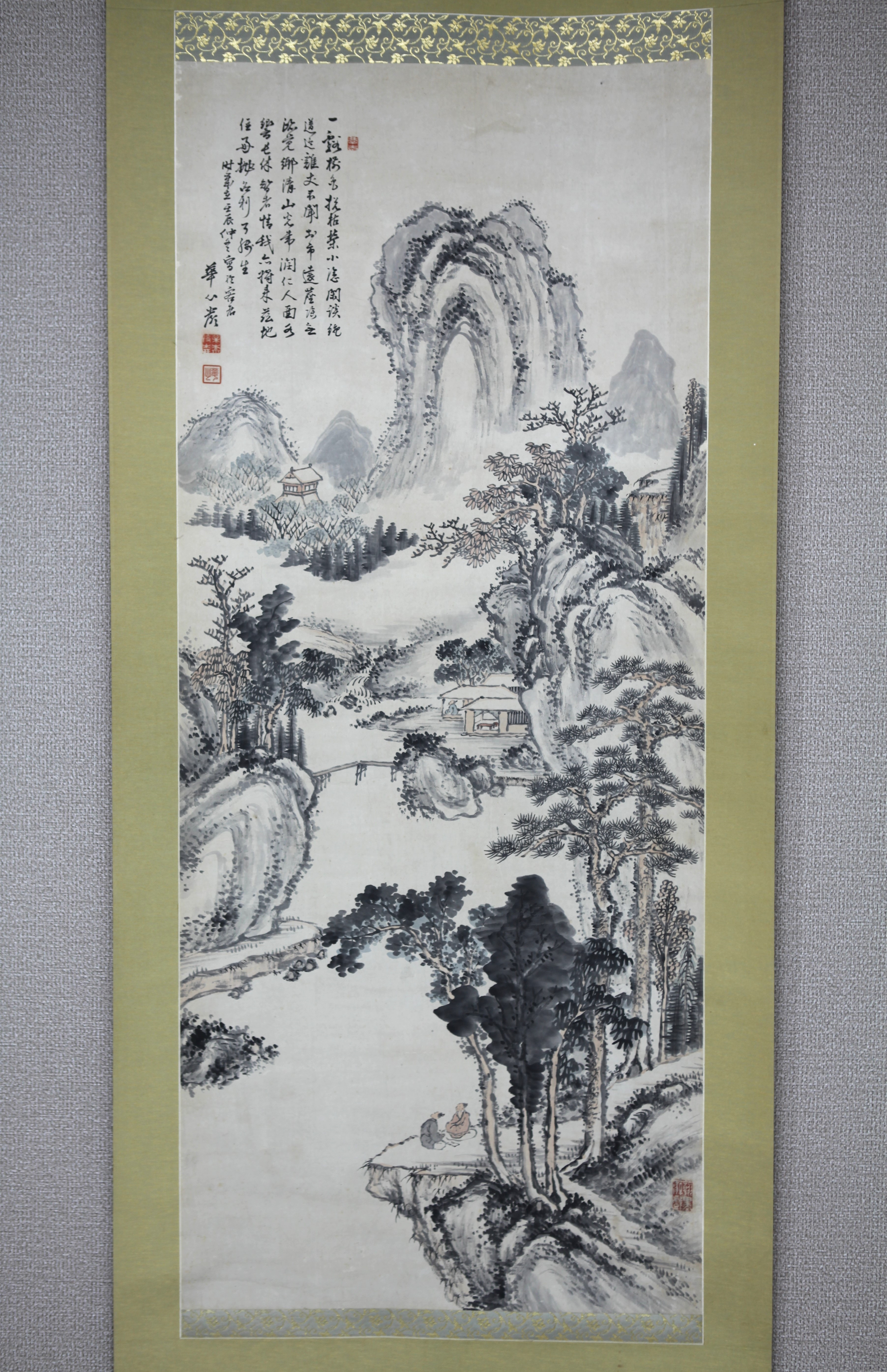 真作 風車 華心岩 「渓山論道」◎肉筆紙本◎清代 晩清 民国 中国画 朝鮮画 李朝美術 売買されたオークション情報 落札价格 【au  payマーケット】の商品情報をアーカイブ公開